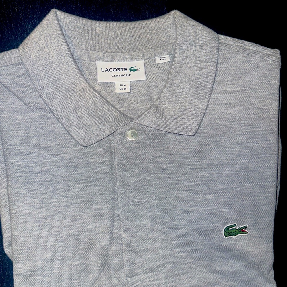 New lacoste polo shirt